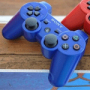 Trådlös handkontroll Dual Shock 3 *Metallic Blue* Blå (liten bild)